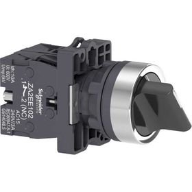 Schneider XA2-ED25 0-1 1NA+1NK Siyah Mandal Buton
