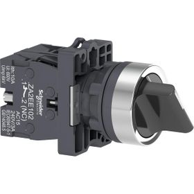 Schneider XA2-ED25 0-1 1NA+1NK Siyah Mandal Buton