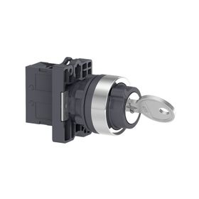Schneider XA2-EG21 Siyah 0-1 1NA Kilitli Mandal Buton