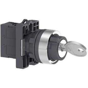 Schneider XA2-EG21 Siyah 0-1 1NA Kilitli Mandal Buton