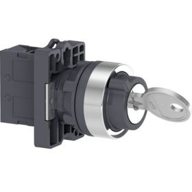 Schneider XA2-EG21 Siyah 0-1 1NA Kilitli Mandal Buton