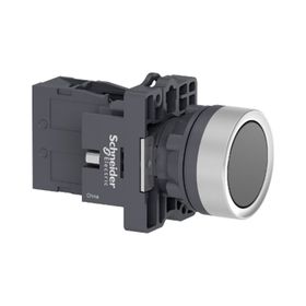 Schneider XA2-EH021 1NA Siyah Kalıcı Buton