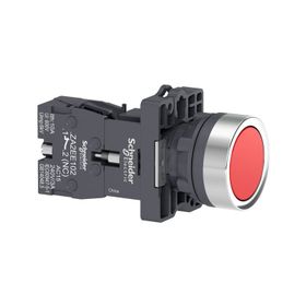 Schneider XA2-EH042 1NK Kırmızı Kalıcı Buton