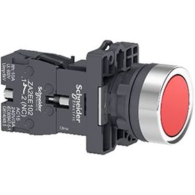 Schneider XA2-EH042 1NK Kırmızı Kalıcı Buton