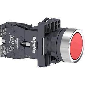 Schneider XA2-EH042 1NK Kırmızı Kalıcı Buton