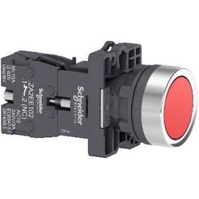 Schneider XA2-EH042 1NK Kırmızı Kalıcı Buton