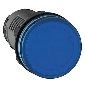 Schneider XA2-EVB6LC 24VAC-DC Mavi Sinyal Lambası