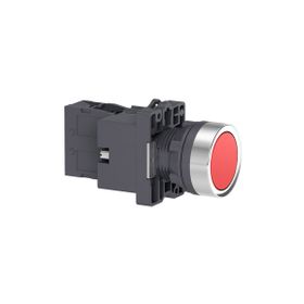 Schneider XA2-EW34B1 24VAC-DC Işıklı Yaylı Kırmızı Buton