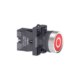 Schneider XA2EA4322 1NK Kırmızı İşaretli Yaylı Buton