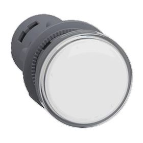 Schneider XA2EVB1LC 24V AC/DC 22 mm Ledli Beyaz Sinyal Lambası