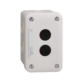 Schneider XAL-E2 2'li Gri Buton Kutusu