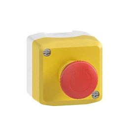 Schneider XALK178 1 Kırmızı Mantar Kafa Buton Sarı İstasyon
