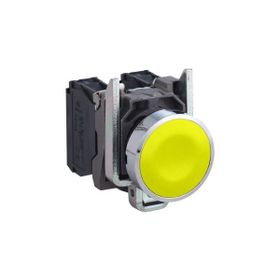 Schneider XB4-BA51 Sarı Yaylı Buton