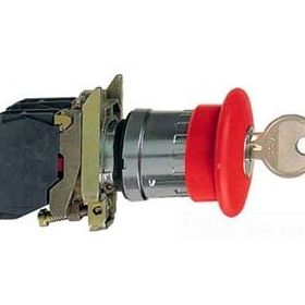 Schneider XB4-BS8445 2 Kutuplu Mantar Buton