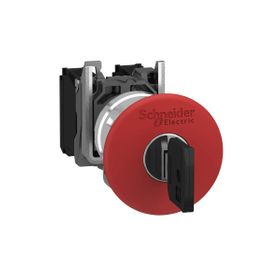 Schneider XB4-BS9445 Kilitli Mantar Buton