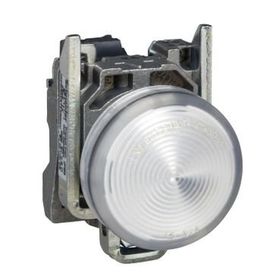 Schneider XB4-BV61 Beyaz Metal Sinyal Lambası