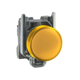 Schneider XB4-BVM5 230VAC Korumalı Ledli Turuncu Sinyal Lambası