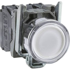 Schneider XB4-BW31B5 Korumalı Ledli Yaylı Buton