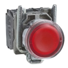 Schneider XB4-BW34B5 Korumalı Ledli Işıklı Kırmızı Buton