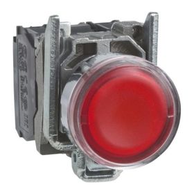 Schneider XB4-BW34M5 Korumalı Ledli Işıklı Kırmızı Buton