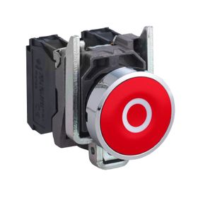 Schneider XB4BA4322 1NK Yaylı Dönüş Kırmızı Buton