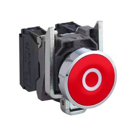 Schneider XB4BA4322 1NK Yaylı Dönüş Kırmızı Buton
