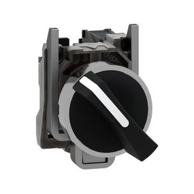 Schneider XB4BD41 1NA 22 mm 2 Konumlu Yaylı Siyah Mandal Buton