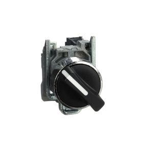 Schneider XB4BD41 1NA 22 mm 2 Konumlu Yaylı Siyah Mandal Buton