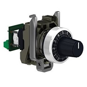 Schneider XB4BD912R10K 22 mm 10K Metal Potansiyometre
