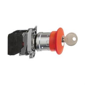 Schneider XB4BS142 Kırmızı 40 Acil Kapatma Buton