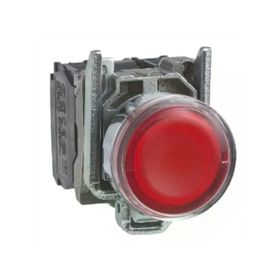 Schneider XB4BW34B5 Kırmızı 22MM 24V 1NA + 1NK Işıklı Yaylı Buton