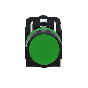 Schneider XB5-AA31 1NA Yeşil Yaylı Buton