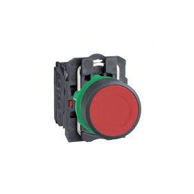 Schneider XB5-AA42 1NK Kırmızı Yaylı Buton