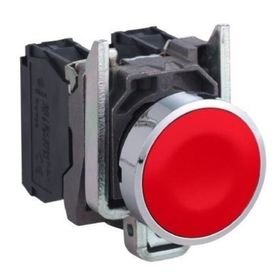 Schneider XB5-AA42 1NK Kırmızı Yaylı Buton