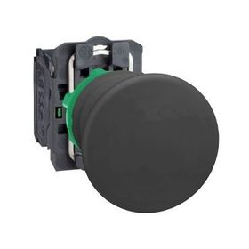 Schneider XB5-AC21 1NK 40 mm Siyah Mantar Kafalı Yaylı Buton