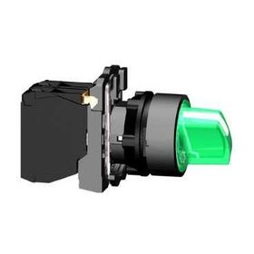 Schneider XB5-AK133B5 24V Ledli Yeşil Mandal Buton