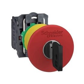 Schneider XB5-AS9442 40 mm Kilitli Tetiklemeli Mandal Buton