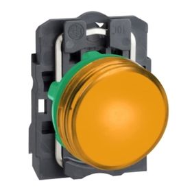 Schneider XB5-AVB5 24V Sarı Dahili Korumalı Ledli Sinyal Lambası
