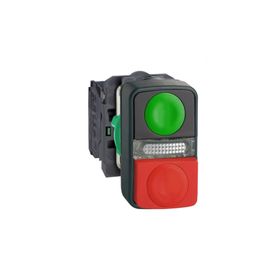 Schneider XB5-AW73731B5 Dahili Korumalı Ledli 24V Yeşil Buton
