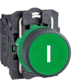 Schneider XB5AA3311 22 mm 1NA Yaylı Dönüşlü Yeşil Buton