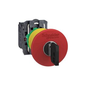 Schneider XB5AS9445 1NA+1NK Kırmızı Acil Durdurma Butonu