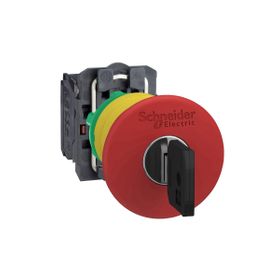 Schneider XB5AS9445 1NA+1NK Kırmızı Acil Durdurma Butonu