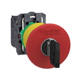 Schneider XB5AS9445 1NA+1NK Kırmızı Acil Durdurma Butonu