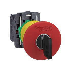 Schneider XB5AS9445 1NA+1NK Kırmızı Acil Durdurma Butonu
