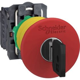 Schneider XB5AS9445 1NA+1NK Kırmızı Acil Durdurma Butonu