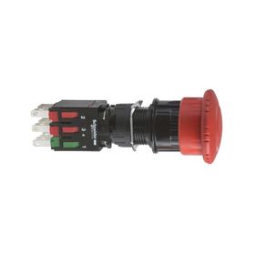 Schneider XB6-AS8349B 30 mm Mantar Kafalı Acil Durdurma Butonu