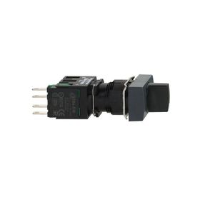 Schneider XB6-DD221B 2 Konumlu Dikdörtgen Siyah Mandal Buton