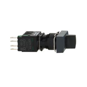 Schneider XB6-DD221B 2 Konumlu Dikdörtgen Siyah Mandal Buton