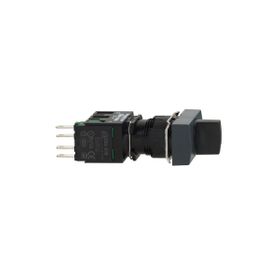 Schneider XB6-DD221B 2 Konumlu Dikdörtgen Siyah Mandal Buton
