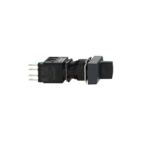 Schneider XB6-DD221B 2 Konumlu Dikdörtgen Siyah Mandal Buton